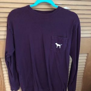 pink long sleeve